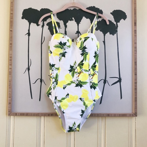 cupshe lemon one piece